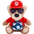 Frisco Road Trip Tourist Bear Plush Squeaky Dog Toy
