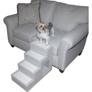 Pet Gear Cat & Dog Stairs, Essential Grey