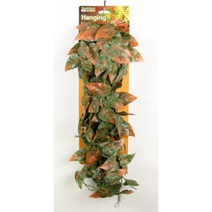 Penn-Plax Reptology Hanging Vines Reptile Terrarium Accessory, Green/Brown, 12-in, 2 count