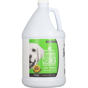 Tough Stuff Pet Environment Original Scent Multi-Surface Dog & Cat Cleaner Concentrate, 1-gallon bottle