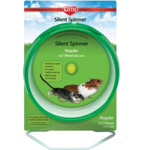 Kaytee Silent Spinner Small Animal Exercise Wheel, Regular