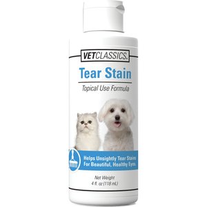 VetClassics Dog & Cat Tear Stain Remover, 4-oz bottle