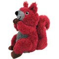 KONG Shakers Passports Red Squirrel Squeaky Plush Dog Toy, Medium
