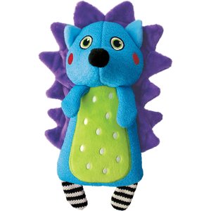 KONG Whoopz Hedgehog Squeaky Plush Dog Toy, Small