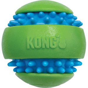 KONG Squeezz Goomz Ball Squeaky Plush Dog Toy, Medium