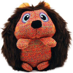 KONG ZigWigz Hedgehog Squeaky Plush Dog Toy, Medium