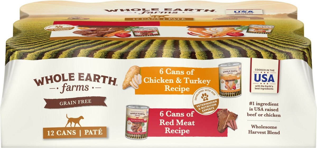 Whole Earth Farms Grain-Free Chicken and Turkey Recipe