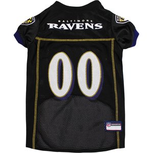 Pets First NFL Dog & Cat Jersey, Baltimore Ravens , X-Small