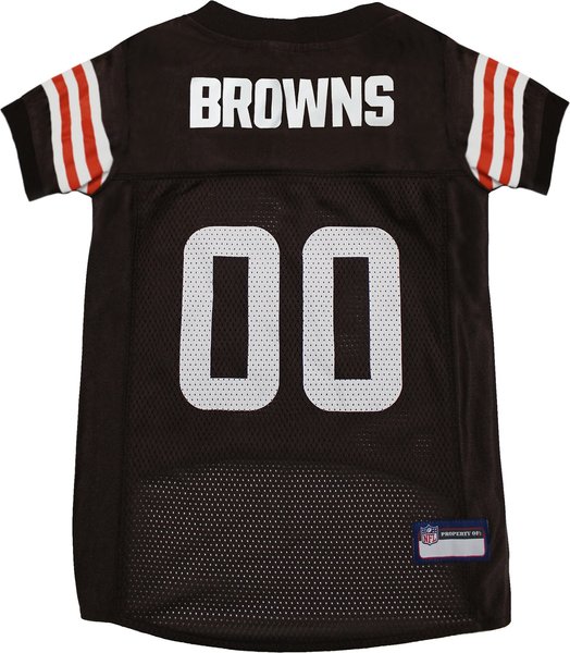 Pets First NFL Dog & Cat Jersey, Cleveland Browns, X-Small slide 1 of 3
