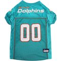 Pets First NFL Dog & Cat Jersey, Miami Dolphins, X-Large
