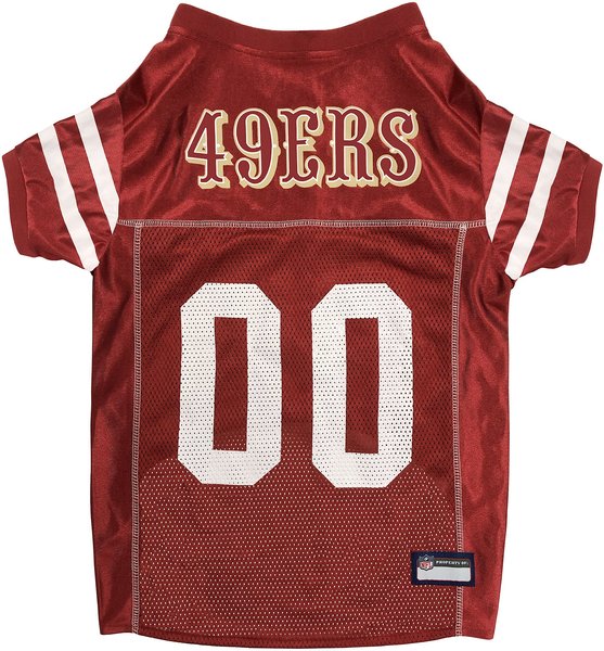 Pets First NFL Dog & Cat Jersey, San Francisco 49ers, XX-Large slide 1 of 3