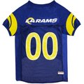 Pets First NFL Dog & Cat Jersey, Los Angeles Rams, X-Large