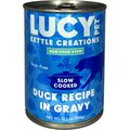 Lucy Pet Products Kettle Creations Duck Recipe in Gravy Wet Dog Food, 12.5-oz can, case of 12