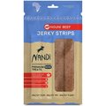 Nandi Nguni Beef Jerky Strips Dog Treats, 5.3-oz bag