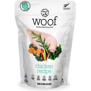 The New Zealand Natural Pet Food Co. Woof Chicken Recipe Grain-Free Freeze-Dried Dog Food, 42-oz bag