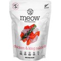 The New Zealand Natural Pet Food Co. Meow Chicken​ & King Salmon Grain-Free Freeze-Dried Cat Treats, 1.76-oz bag