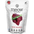 The New Zealand Natural Pet Food Co. Meow Wild Venison Grain-Free Freeze-Dried Cat Food, 9-oz bag