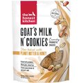 The Honest Kitchen Goat's Milk N' Cookies Slow Baked With Peanut Butter & Honey Dog Treats, 8-oz bag