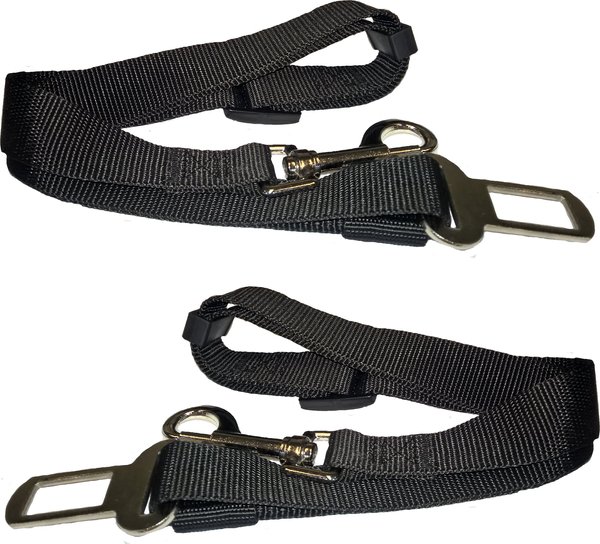 FurHaven Car Dog Seat Belt & Clip, 2 count, Black slide 1 of 4