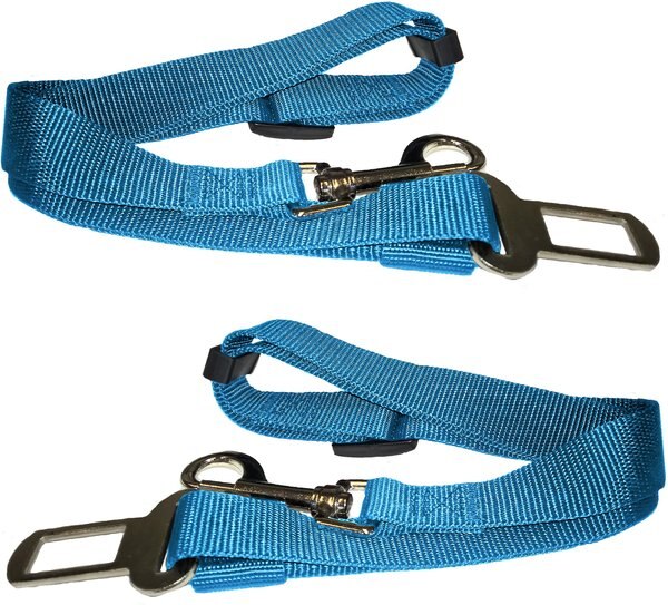 FurHaven Car Dog Seat Belt & Clip, 2 count, Lagoon Blue slide 1 of 3