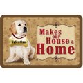 Bungalow Flooring Makes Our House A Home Yellow Lab Personalized Floor Mat