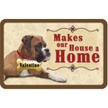 Bungalow Flooring Makes Our House A Home Boxer Personalized Floor Mat