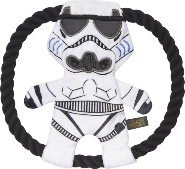 Fetch For Pets Star Wars Storm Trooper Plush Rope Frisbee Dog Toy slide 1 of 5