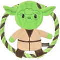 Fetch For Pets Star Wars Yoda Plush Rope Frisbee Dog Toy