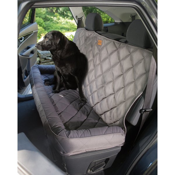 3 Dog Pet Supply Softshell Bolster Car Seat Protector Slate Large Chewy Com - Rear Car Seat Protector For Dogs