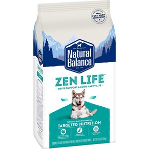 Natural Balance Zen Life Turkey & Barley Formula Dry Dog Food, 4-lb bag