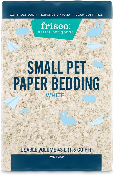 Frisco Small Animal Bedding, White, 2 pack,  86-L Total slide 1 of 6