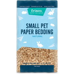 Frisco Small Animal Bedding, Natural, 2 pack, 72-L Total