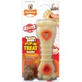 Nylabone Power Chew Chicken Flavored Knuckle Bone & Pop-In Treat Toy Combo Dog Chew Toy, Large 