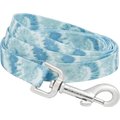 Frisco Blue Tie-Dye Dog Leash, LG - Length: 6-ft, Width: 1-in