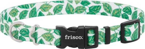 Frisco Spring Leaves Dog Collar, LG - Neck: 18 – 26-in, Width: 1-in slide 1 of 4