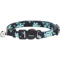 Frisco Evening Floral Cat Collar, 8-12 inches, 3/8-in wide