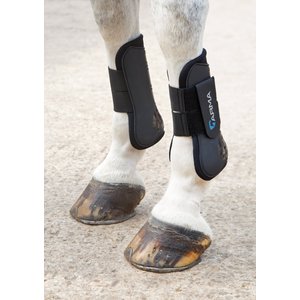 Shires Equestrian Products ARMA Tendon Horse Boots, Black, Cob