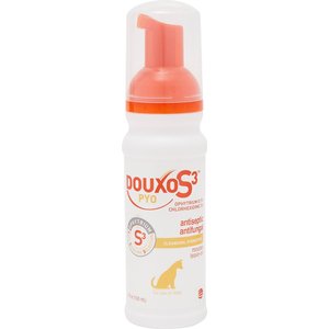 Douxo S3 PYO Antiseptic Antifungal Chlorhexidine Dog Mousse, 5.1-oz bottle