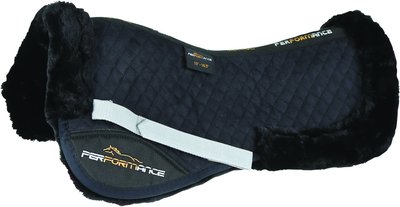 Shires Equestrian Products Performance Suede Half Horse Pad, slide 1 of 1