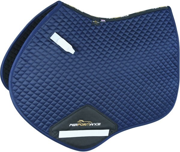 Shires Equestrian Products Performance Jump Horse Saddlecloth, Navy slide 1 of 1