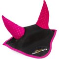 Shires Equestrian Products Performance Horse Ear Bonnet, Raspberry, Full