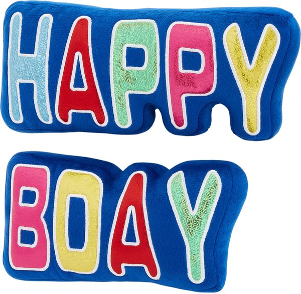Frisco Happy Birthday Plush Dog Toy slide 1 of 3