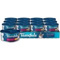 Blue Buffalo Tastefuls Fish & Shrimp Entrée in Gravy Flaked Wet Cat Food, 5.5-oz can, case of 24