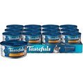 Blue Buffalo Tastefuls Turkey & Chicken Entrée Pate Wet Cat Food, 5.5-oz can, case of 24