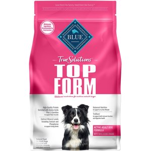 Blue Buffalo True Solutions Top Form Active Adult Formula Dry Dog Food, 4-lb bag