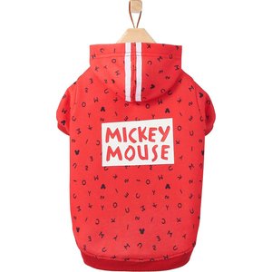 Disney Mickey Mouse Graphic Dog & Cat Hoodie, X-Small