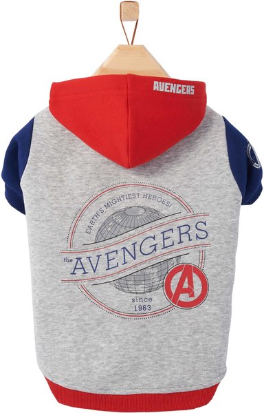 Marvel's The Avengers Dog & Cat Hoodie, X-Small slide 1 of 8