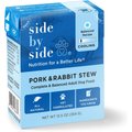 Side By Side Cooling Complete & Balanced Pork & Rabbit Stew Wet Dog Food, 12.5-oz box