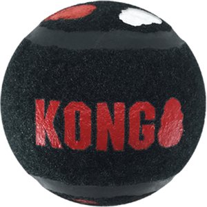 KONG Signature Sport Balls Dog Toy, Red, Large