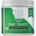 Pawlife Turf Treats Lawn Burn Protection Urinary & Digestive Support Chicken Flavor Soft Chews Dog Supplement, 120 count